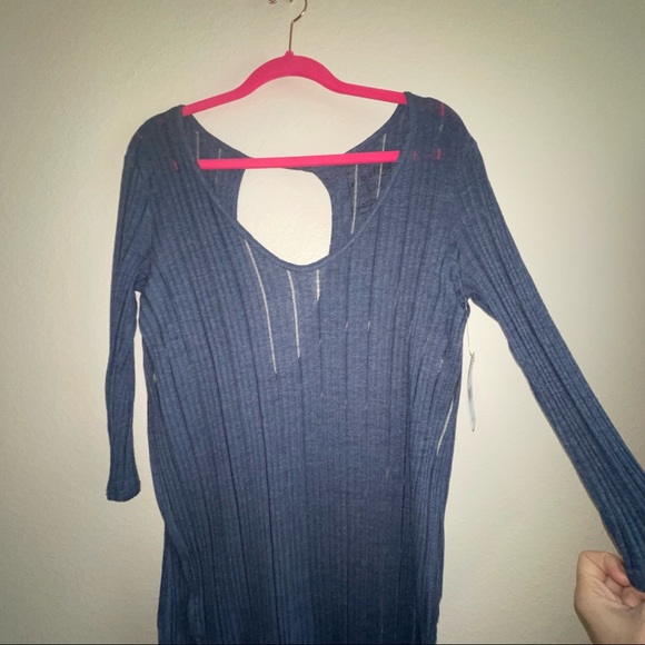 Free People Blue Top / Coverup! - Picture 6 of 10